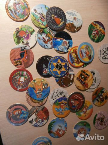 Фишки,биты pog,mortal kombat, gold