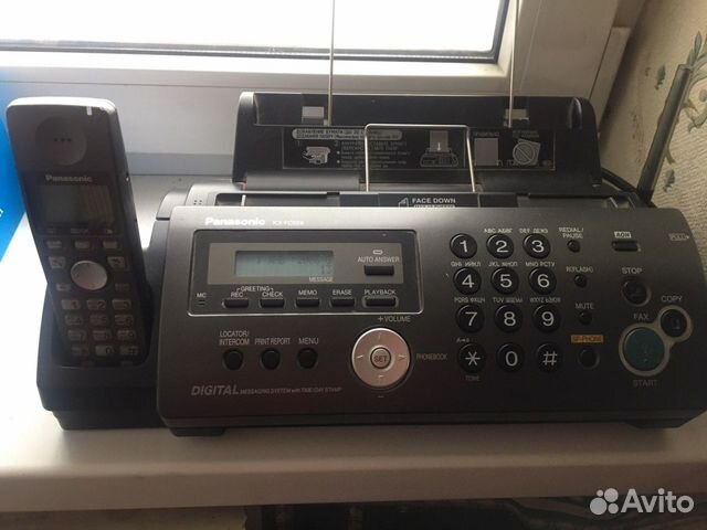 Факс panasonic kx fc228