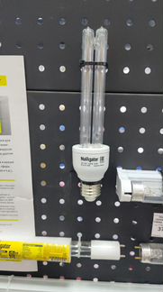 Уф бактерицидная лампа в обычный цоколь е27 15Вт