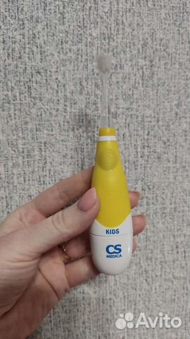 Электрическая зубная щетка детская