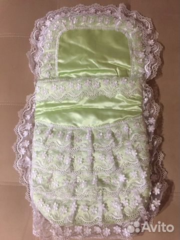 Конверт на выписку с кружевом