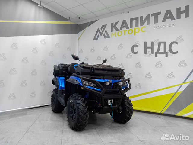 Квадроцикл cfmoto cforce 1000 EPS (X10 EPS) синий