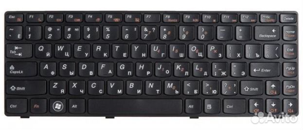 Клавиатура для ноутбука Lenovo B470 / G470 / V470