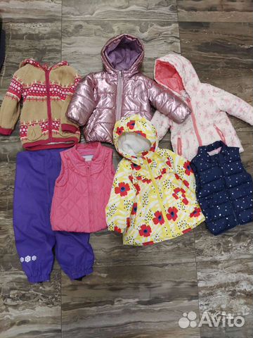 Вещи для девочки 1-2 года