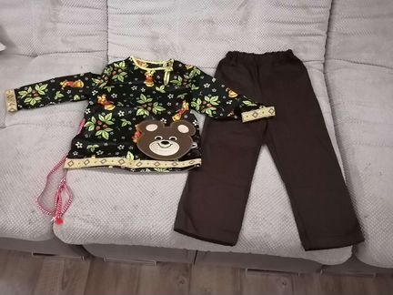 Новогодний костюм для мальчика Мишка