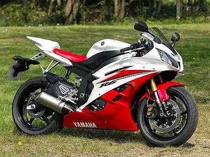 Yamaha r6 2010 красный