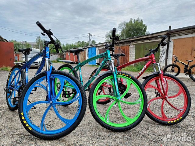 Велосипеды на литье новые