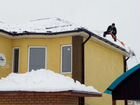 Уборка снега с крыши Очистка снега