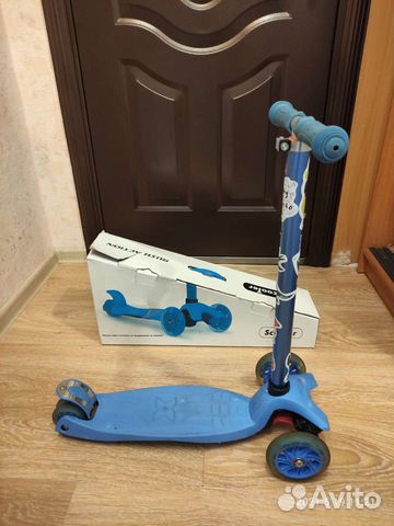 Самокат детский трехколесный Scooter