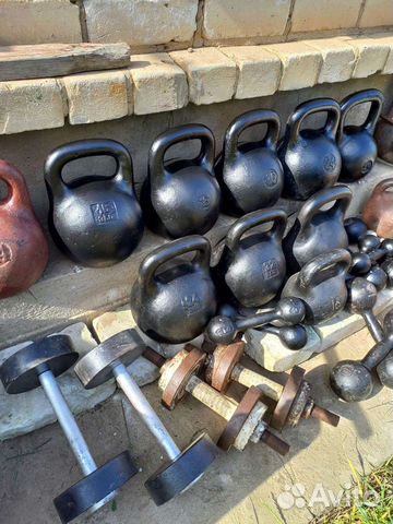 Гири 16-24-32 кг.ссср