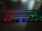 Игровая клавиатура с подсветкой + мышка объявление продам