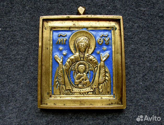 Оранта антикварный. Икона богородицы оранта великая панагия. Богородица оранта. Богоматерь оранта знамение. Иконопись без окладов.