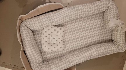 Переносная детская кроватка-гнездо для новорожденн