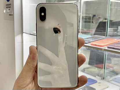 iPhone X 64Гб белый идеальный