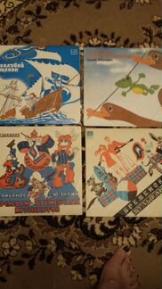 Детские пластинки виниловые