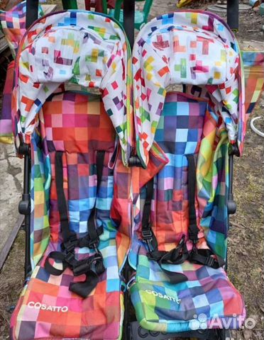 Коляска для двойни