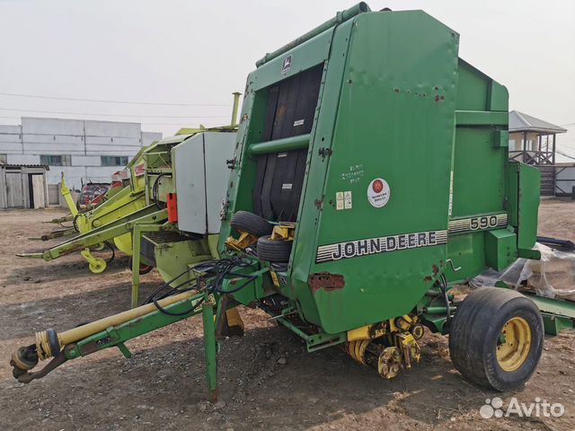 Пресс-подборщик John Deere 590, 1998