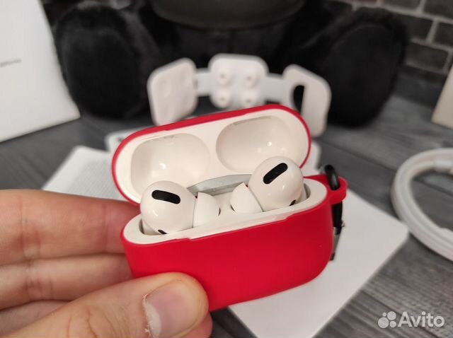 Airpods Pro Max версия (IOS стабильно) + чехол