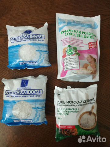 Морская соль для ванны