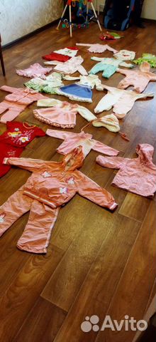 Детские вещи на девочку 4мес+