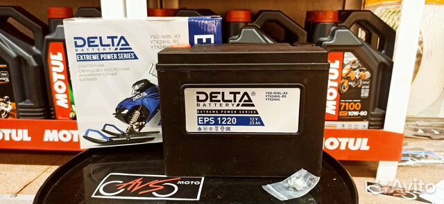 Акб 12В 20Ач о.п. Delta EPS1220 ток360 205х87х162
