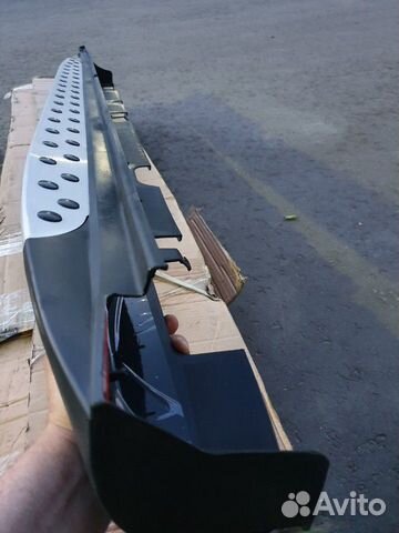 Пороги Hyundai Santa Fe 2010-2012 гг