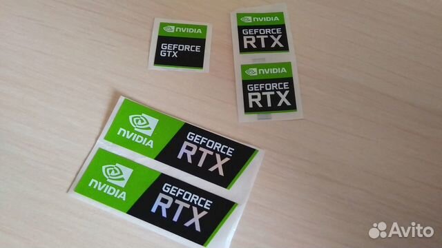 Наклейки Nvidia(RTX,GTX) купить в Омске | Электроника | Авито