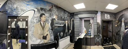 Граффити оформление.Роспись стен. Реставрация