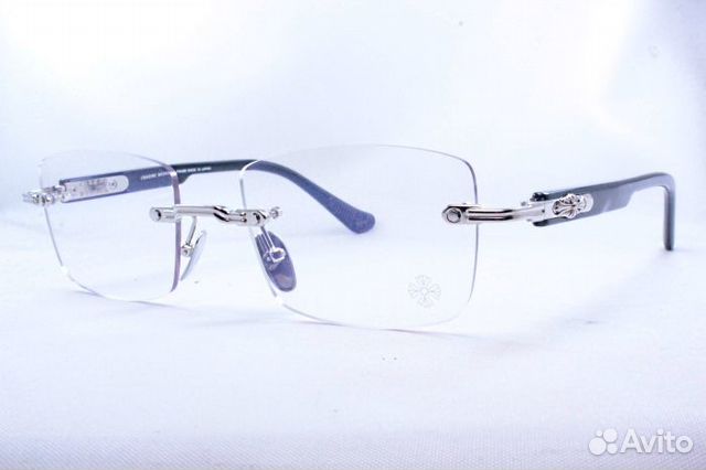 Оправа для очков Chrome Hearts Deep II Silver