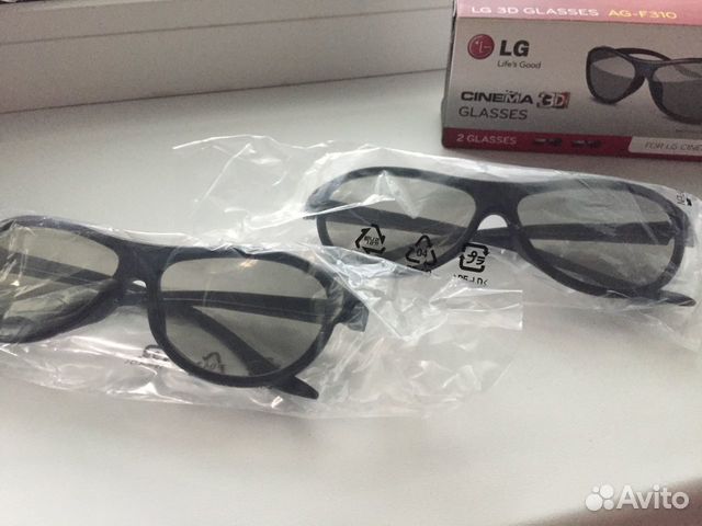 Новые 3D очки LG. Две пары. Cinema 3D glasses