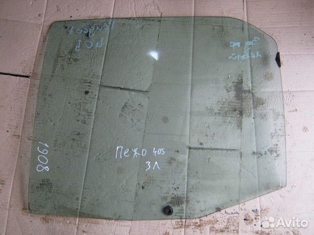 Стекло задней левой двери Peugeot 605