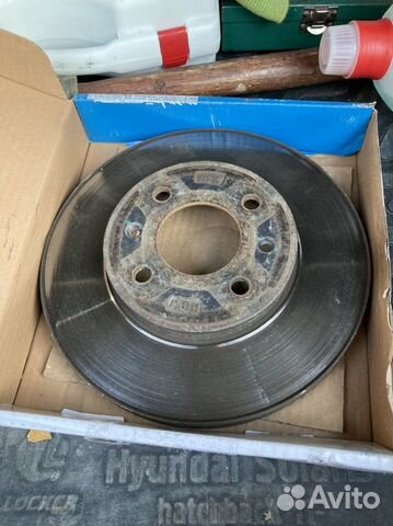 Тормозные диски на hyundai solaris 2012