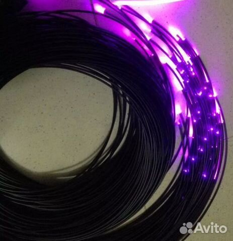 Оптоволокно торцевого свечения 0,75 мм - 6 мм pmma