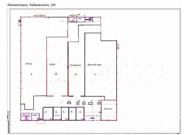 Свободного назначения, 202 м²