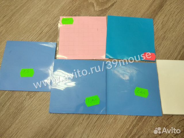 Термопрокладки для ноутбуков видеокарт пк