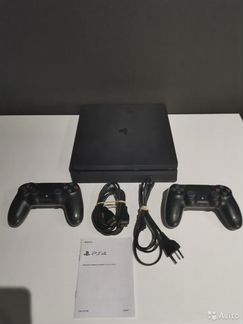 Sony playstation 4 + 2 джойстика