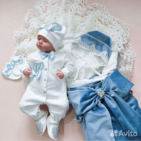 Конверт на выписку для мальчика