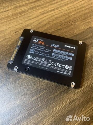 Ssd samsung 860 evo 500gb