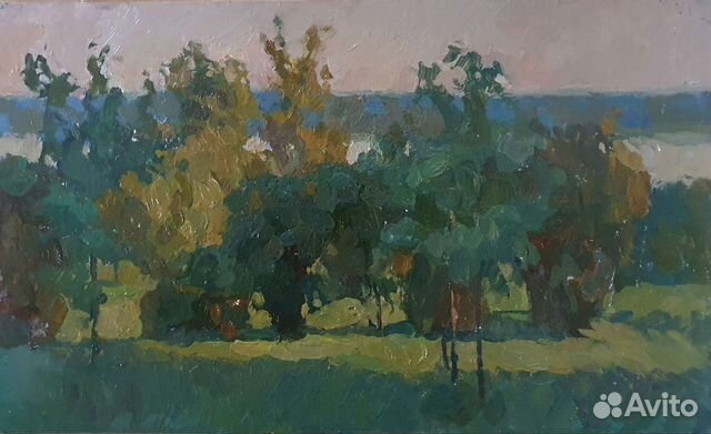 Картина маслом пейзаж