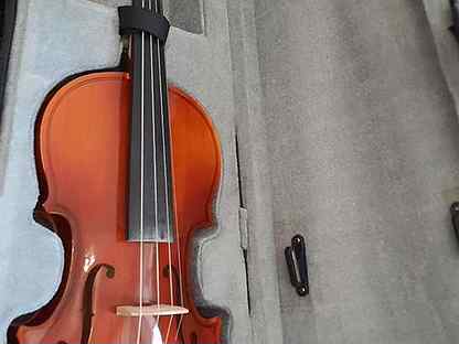 Скрипка, смычок и футляр для ребенка