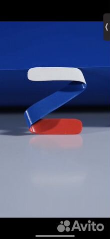 Значок Z металлический