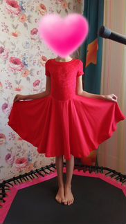 Платье для танцев 134-140