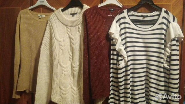 Свитер, джемпер, кофта. Разный размер