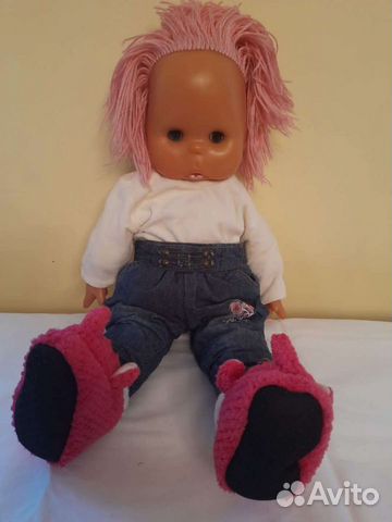 Кукла большая Барбарик капустка гдр рост 60-65 см