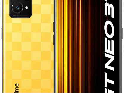 Realme GT Neo 3T 8/128 гб, желтый,ZakazTelefon