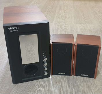 Колонки аудиосистема 2.1 (topdevice)
