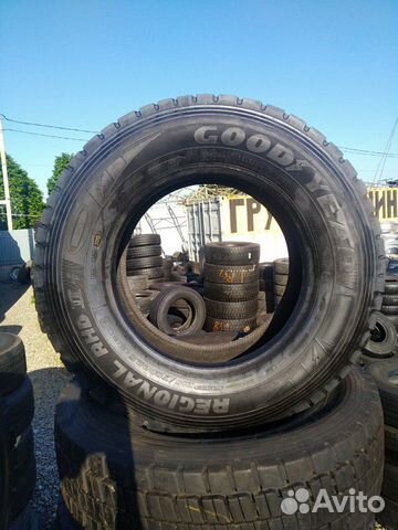 Грузовые шины 315/70 R22.5 Goodyear RHD2