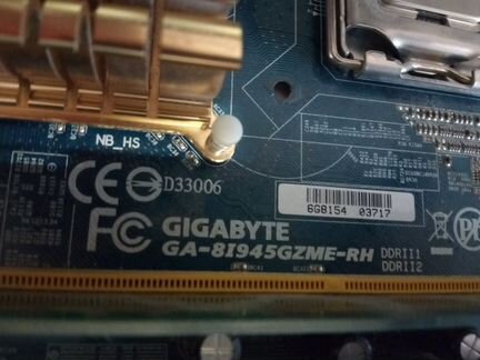 Материнская плата gigabyte GA-8I945gzme-RH