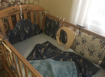 Кроватка pali ZOO+ матрас