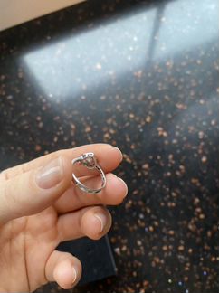 Кольцо эпл Якутские бриллианты